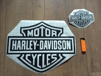 Harley Davidson samolepka