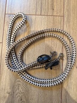 Provazové otěže Bang, 14 mm, 2,8 m, karabiny