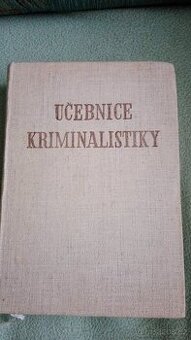 Učebnice kriminalistiky