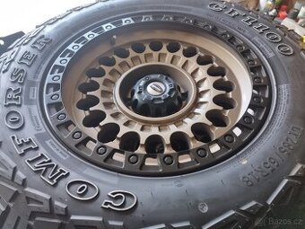 Offroad sada 6x139 alu 9x18 + 285/65r18 celoročni pneu