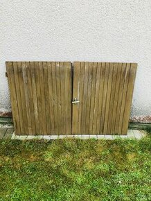 Dvoukřídlé dveře palubkové 144x93 (72x93 jednokřídlo)