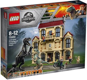 LEGO Jurassic World 75930 Řádění Indoraptora v Lockwoodově