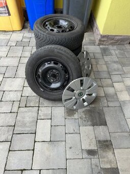 4x plechové kola Continental 185/60 R14 T