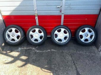 Original ALU kola Seat 16" 7J ET59 zimní pneu 215/55/R16