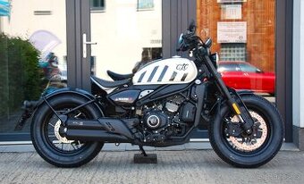 CFMOTO 450 CL-C Bobber bílý - použitý stroj, ZÁRUKA 5 LET