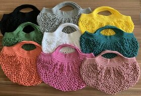 Háčkované síťovky - doprava zdarma