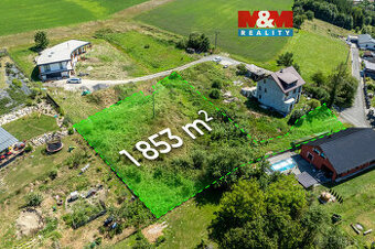 Prodej pozemku k bydlení, 1853 m², Kateřinice - 1