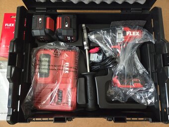Aku příklepová turbo vrtačka FLEX PD 2G 18.0-EC-HD / 5.0 Set