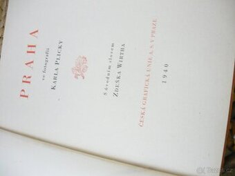 Pan Karel Plicka rok 1940, fotografie-kniha