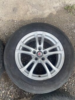 215/65 R17 Hliníková kola 17” 5x112 + pneu Hankook