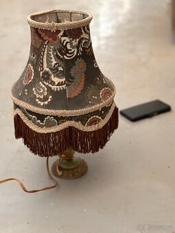 Noční lampa mosazní