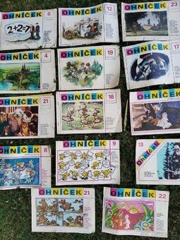 Ohníčky že 70.let, za 50 korun vše