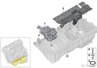 Olejová pumpa BMW M2, M3, M4 (F87, F80, F82, F83)