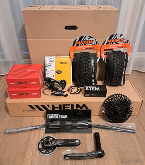 Sada nových dílů na stavbu trailového kola 27.5"