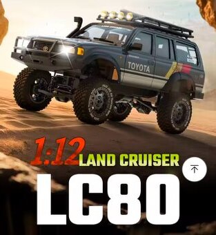 JXC LC80 Land cruiser Rc Auto na dalkove ovladani