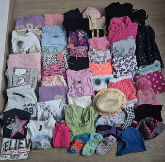 SET OBLEČENÍ HOLKA CELKEM 54 KUSŮ VEL 158/164/170