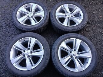 Prodám sadu Orig ALU kol Opel 225/55R17 letní