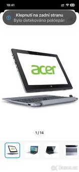 Acer One 10 32GB + dock s klávesnicí Iron Black