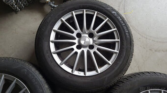 Pěkná 80% letní ALU kola 14" 4x98 Fiat Punto