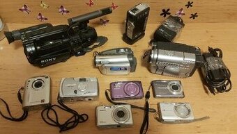 Kamery a fotoaparáty vše funkční