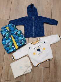 1/2 Oblečení (vel. 80 - 110) nošené, dětské