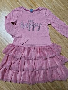 Šaty vel. 128 a bolerko