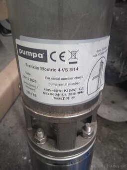 Ponorné čerpadlo Frankline 4 VS 8/14