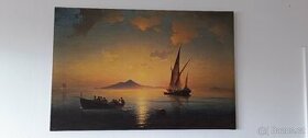 reprodukce obrazu Neapolský záliv, Aivazovsky, Ivan K. - 1