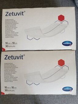 Kompres Zetuvit nesterilní 10x10cm 30ks