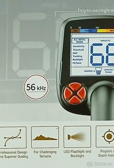 Detektor kovů Nokta makro gold racer 2
