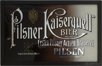 reklamní cedule Pilsner Urquel - 1