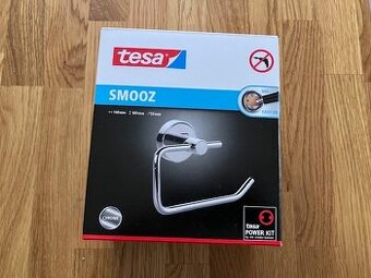 Držák toaletního papíru bez vrtání Tesa Smooz NOVÝ - 1