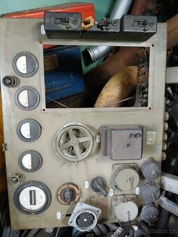 Panel elektrocentrály s motorem Tatra 603
