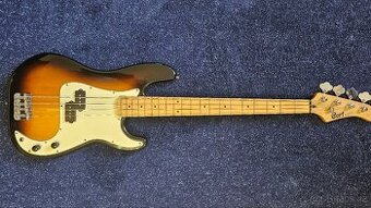 Prodám bass kytaru CORT barva Tobacco-burst - 1