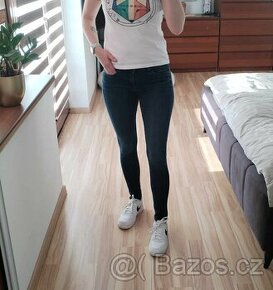 Dámské skinny rifle džíny Pepe Jeans Pixie modré 27/30