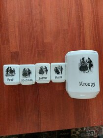 Porcelánové kořenky 5ks