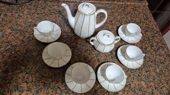 Porcelánová čajová souprava starší