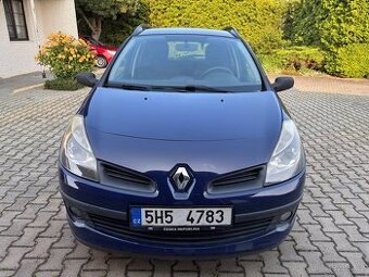 Renault Clio kombi 1,2i- 55kw, r. 08, klima