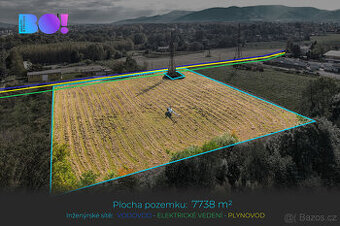 Prodej komerčního pozemku, 7 738 m², Třinec - Konská