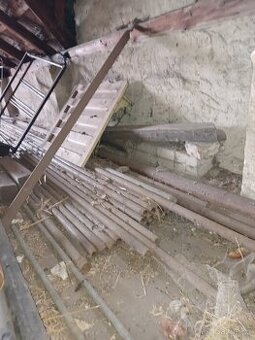 Vodovodní trubky - Pozink 1" a 3/4", Černé 1"