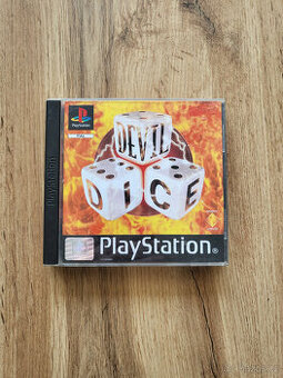 PS1 Devil Dice - rare playstation 1, psx hra