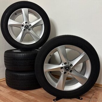 MERCEDES R/GLE 5x112 R19 ET59+LETNÍ 255/50R19 5mm