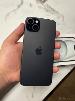 iPhone 15 plus,128GB, černá barva - ZÁRUKA