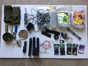 Airsoft vybavení a díly