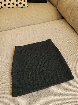 Dámská černá mini sukně zn. H&M, vel. XS
