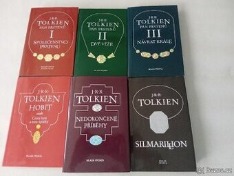 J.R.R.Tolkien PÁN PRSTENU,SILMARILLION,HOBIT,NEDOKONČENÉ PŘÍ