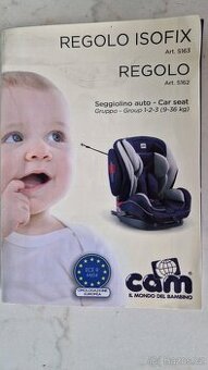 Dětská autosedačka s isofixem 9-36 Kg
