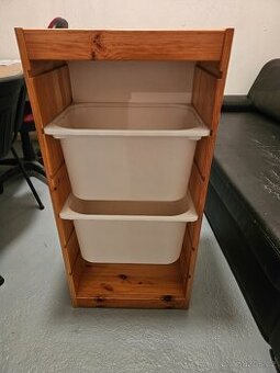 Sada 2 skříní a 2 úložnými boxy