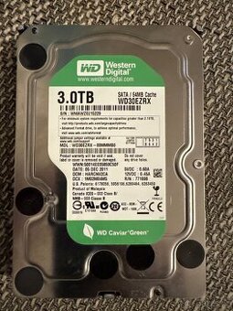 HDD 3 TB Western Digital Green