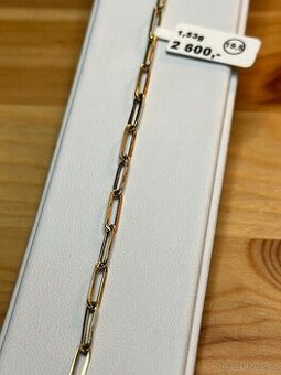 Zlatý náramek 1,53g (1699 Kč/g) 